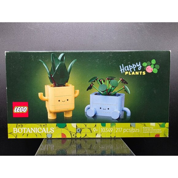Lego Botanicals Happy Plants Building Set #10349  217 Pieces - Picture 1 of 6